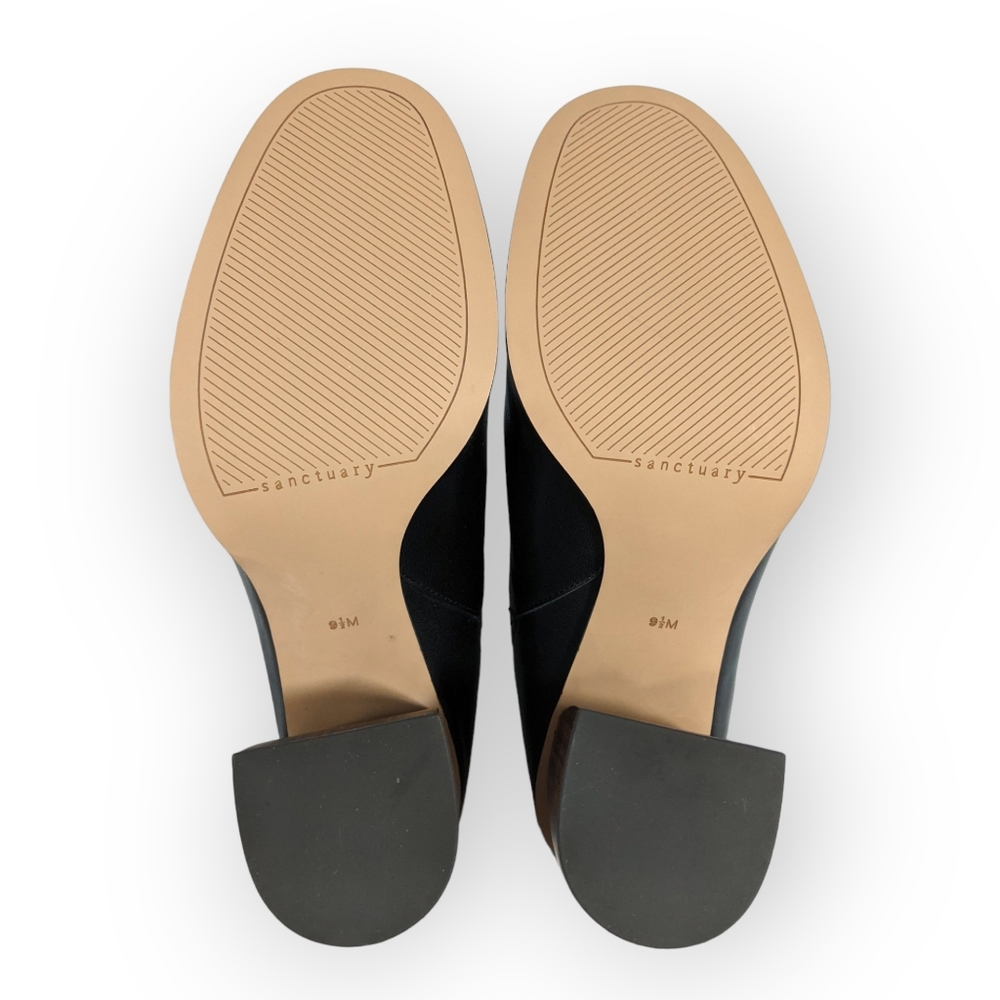 Sanctuary Black Boom Heel Mules, 9.5M - Picture 12 of 12